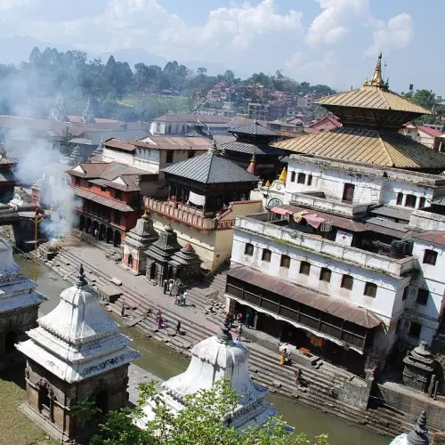 Pashupatinath Temple Kathmandu Nepal sacred ghats